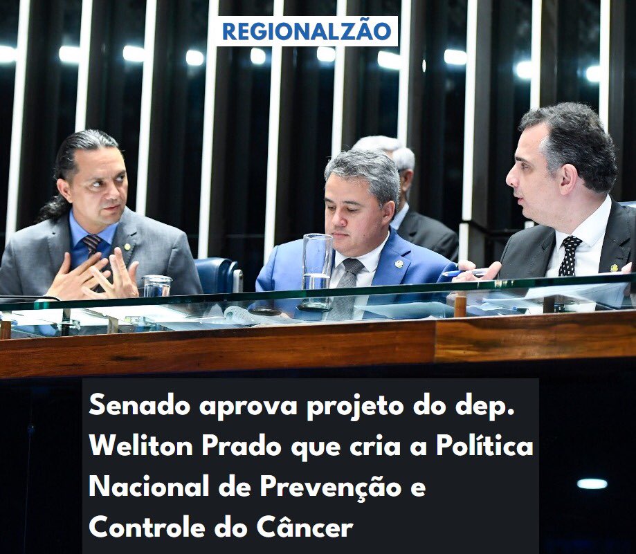 Nosso projeto foi remetido à sanção para virar lei! Continuamos mobilizados.

#cecancer