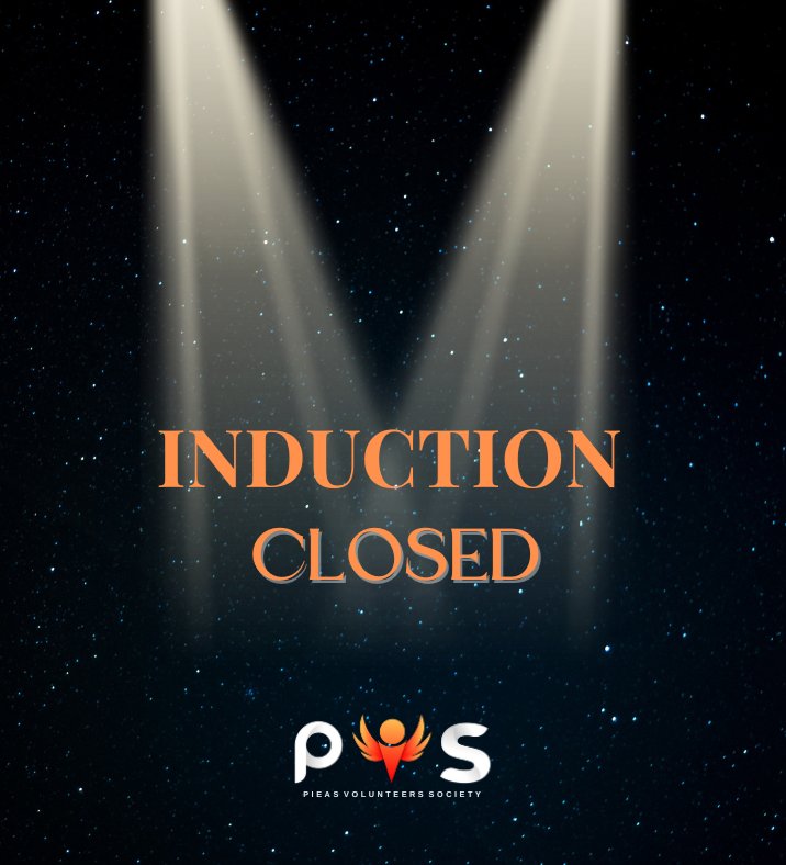 pvstweets's tweet photo. Induction Call Update: Our PVS family opened its doors a few days ago, and the response has been phenomenal! 🌟 The induction call is officially closed now.
Exciting times ahead!!

#PVS #make_it_happen #induction_call_closed https://t.co/v3Svp9eHH7
