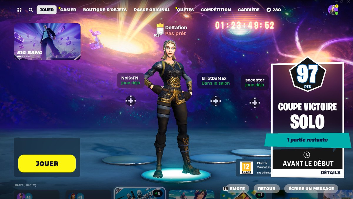 première et dernière solo cc je suis primed