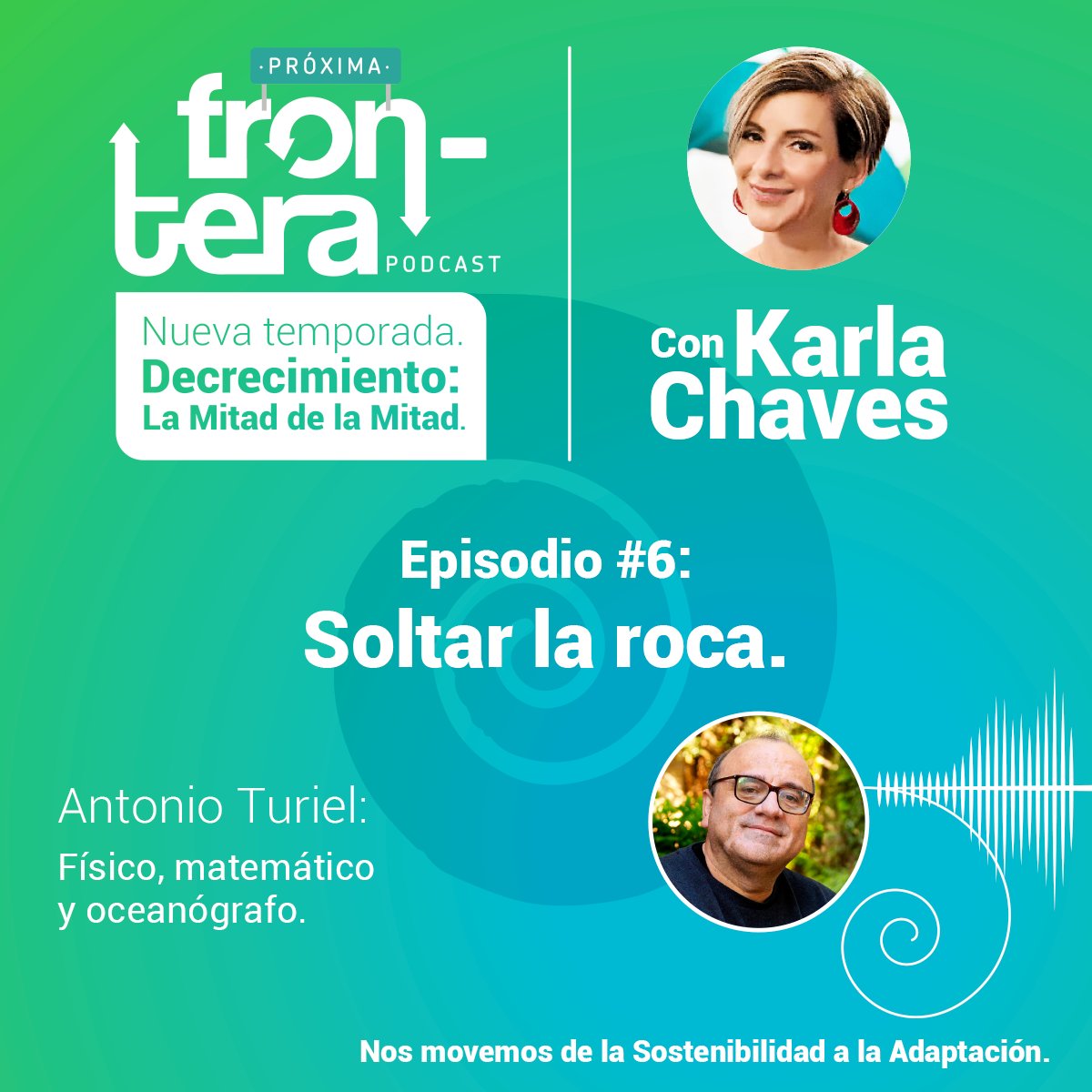 Un nuevo #ProximaFrontera con el profesor <a href="/amturiel/">Antonio Turiel</a>, enorme científico y valiente decrecentista, quién ha tenido la generosidad de advertirnos: Latinoamérica, ¨no escuchen cantos de sirena¨, sus países son los verdaderos ricos. 

open.spotify.com/episode/2Bf0cU…
#Decrecimiento
