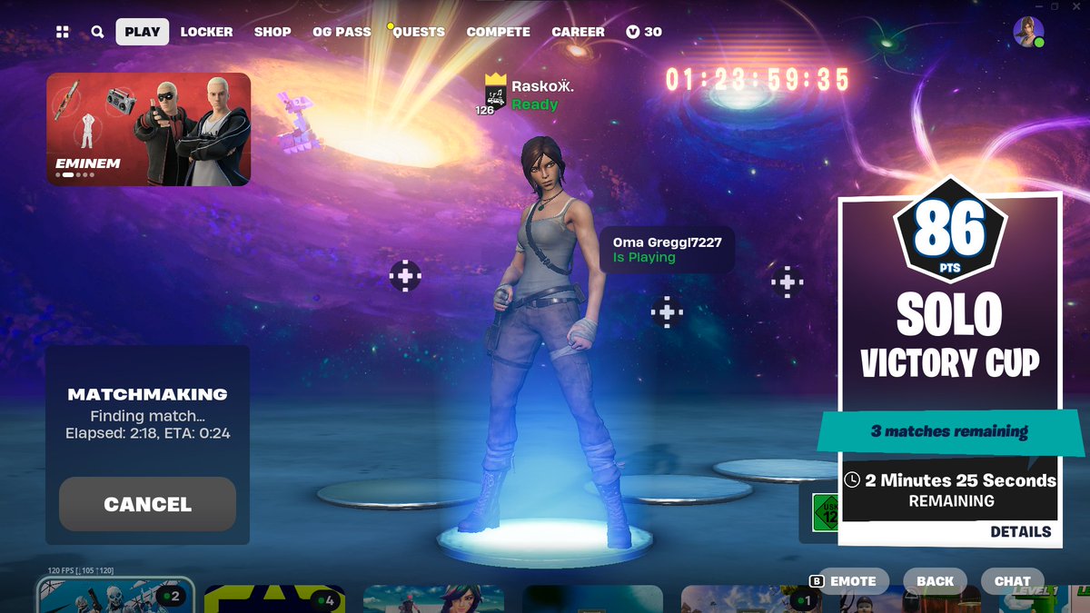 lets go 4 game Qualed