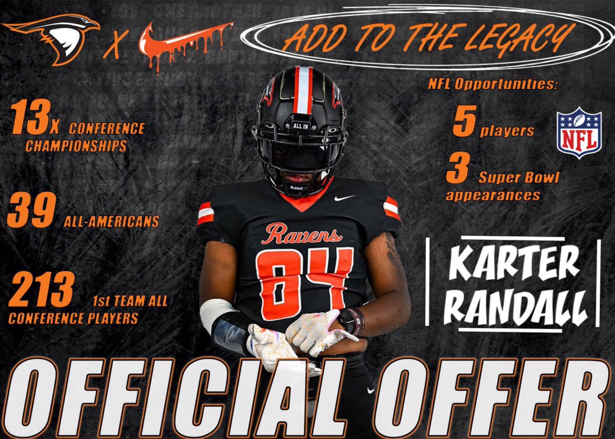 After a great phone call with <a href="/coachmonty11/">Coach Monty</a> I am extremely blessed to announce that I have received an offer from <a href="/AUFootball__/">Anderson University Football</a>