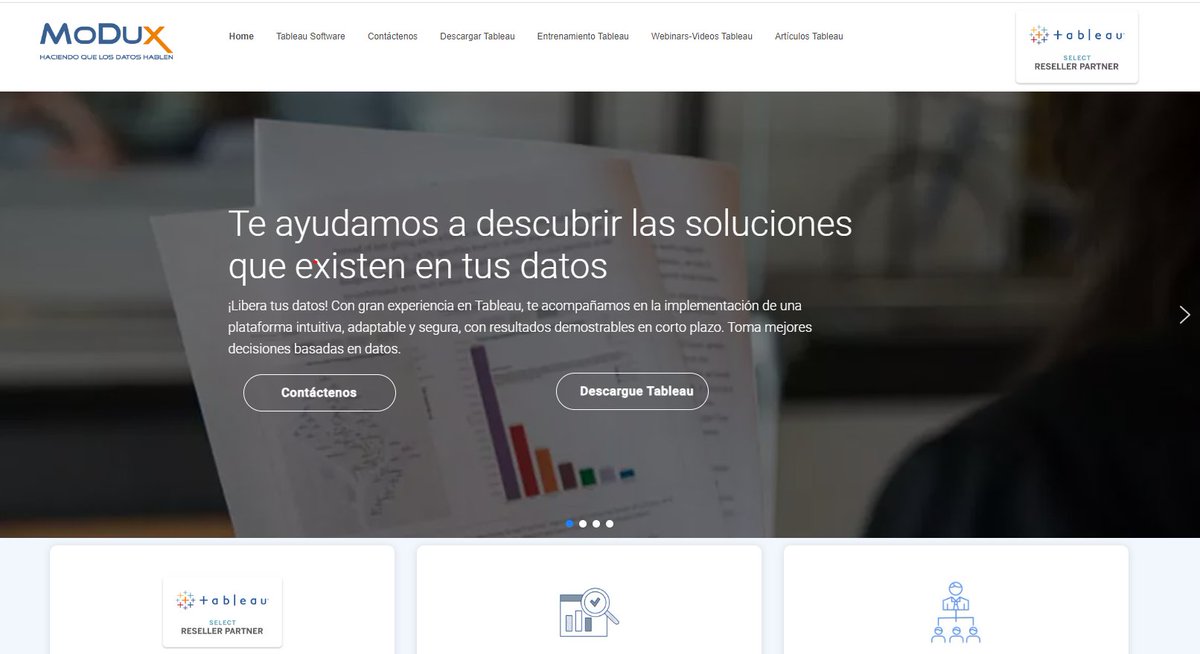 ModuxCo's tweet image. #moduxtips En modux.co Descubre el poder de Tableau: visualización de datos en su máxima expresión.  Licenciamiento, consultoría y entrenamiento disponibles. ¡Toma decisiones informadas para tu negocio!
#Tableau #AnalíticaVisual #Datos