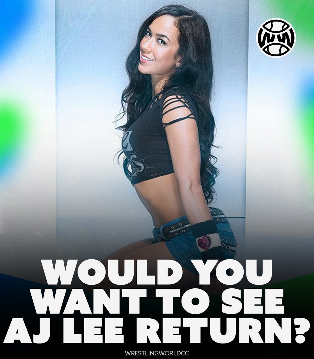 WrestlingWCC's tweet photo. Would you be down to see AJ Lee return to WWE? https://t.co/5K1lQoRU06
