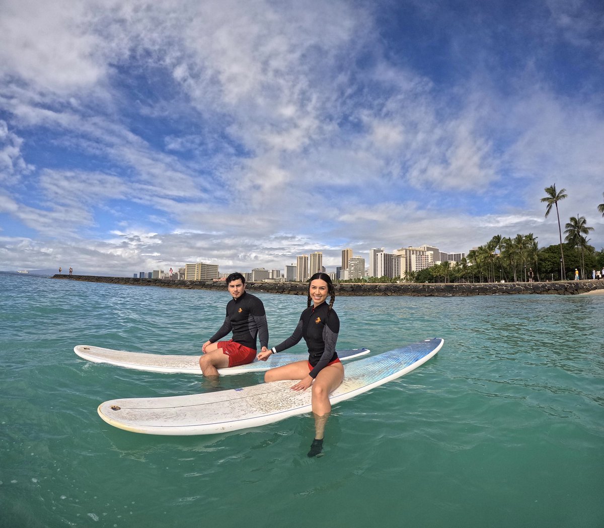 leki_rivero's tweet photo. Matching red again 🎈😙 (his first time surfing!) https://t.co/LQPoCZeSLP