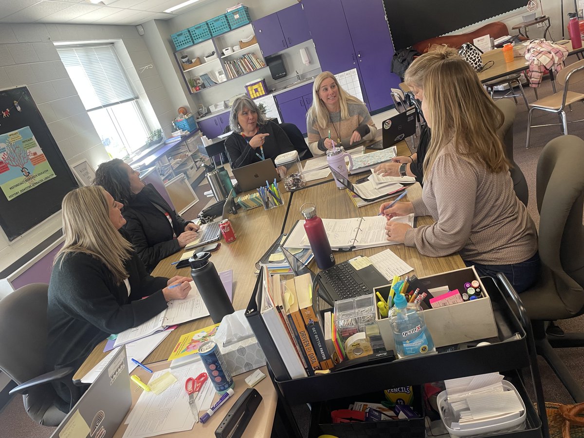 Our district ML and Math coach joined forces this week partnering seamlessly with teachers &amp; administration. Together, we analyzed data, devised lesson plans, and championed every learner during PLCs. Thrilled to witness the impact of teamwork on student success!