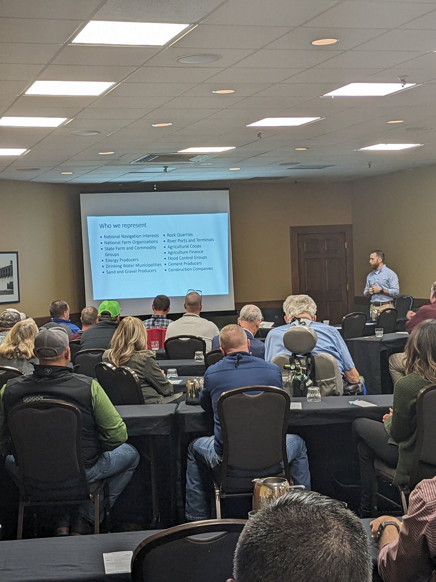 Shane Kinney, <a href="/ProtectMORiver/">Protect the Missouri</a>, is kicking off our technical sessions this afternoon. <a href="/MoDOT/">MoDOT</a> Dan Oesch is up next with an I70 update.