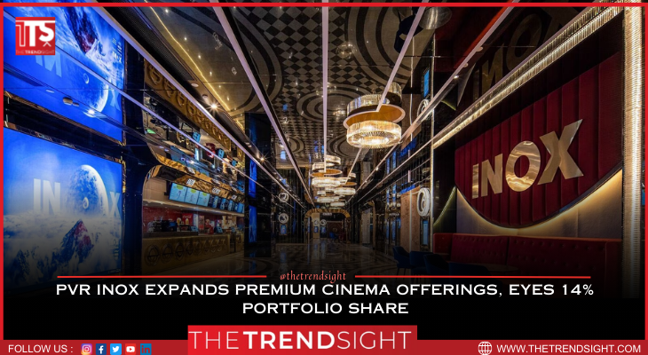 thetrendsight's tweet photo. PVR Inox, led by Ajay Bijli, plans to expand premium cinema formats to constitute 14% of its portfolio. Recent launches, collaborations, and a revamped Passport plan aim to diversify offerings.

https://t.co/OyGDDrtr1q

#pvr #inox #cinema #tts https://t.co/qKEDGs6cL2