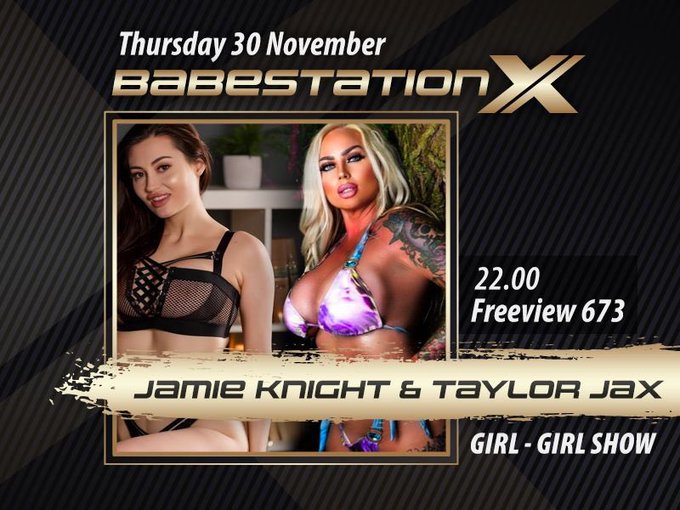 @jamieek98 &amp; Taylor Jax LIVE girl/girl sex shows on your TV tonight! Freeview Ch 673 from 10pm or https://t<a class="tags" href="/tag/jamieek98">@jamieek98</a><a href="/tag/lesbo"class="tags"><span>#lesbo</span></a>