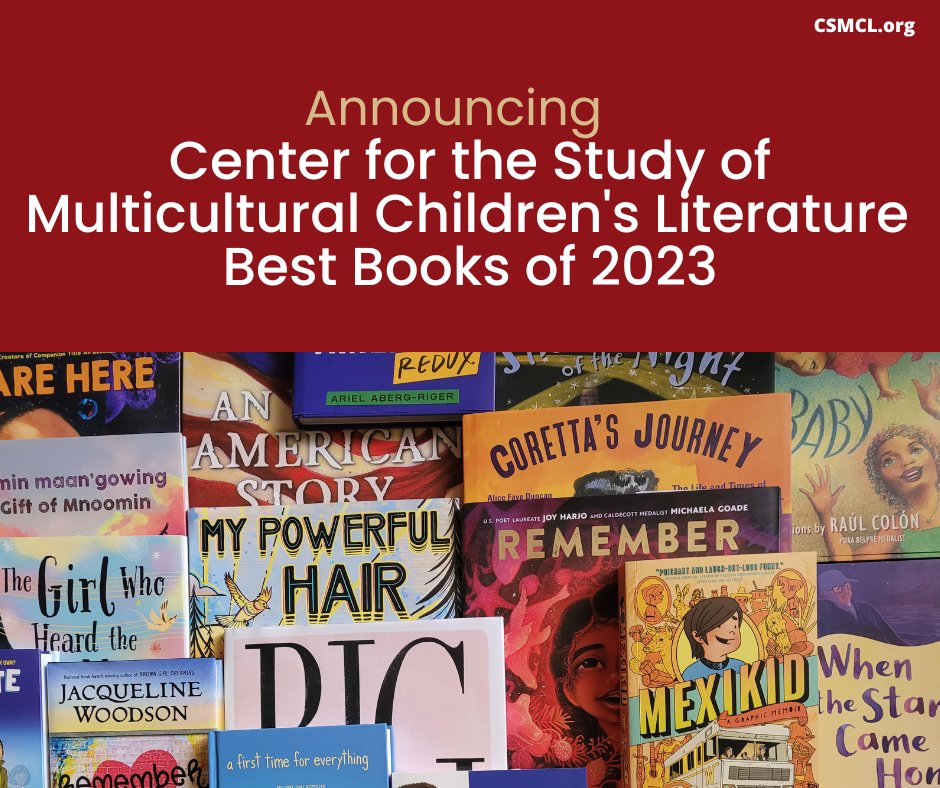 CSMCL_Books's tweet photo. We are launching the CSMCL Best Multicultural Books of 2023 tomorrow!!! The most anticipated list of 2023 multicultural books ever!!!! Stay tuned. ✨⭐️✨ https://t.co/BJ0mipQq46