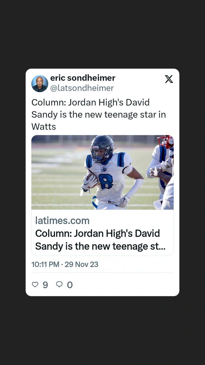 LAJordanFootball (@2019_lajordan) on Twitter photo Extremely proud of you, <a href="/animal_rexx/">Cinnamon PopTarts</a> <a href="/RHaylock/">Rahshaun Haylock</a> @Jolie_Ale <a href="/Sandypoptarts/">David Sandy</a> <a href="/PartnershipLA/">PartnershipLASchools</a> <a href="/CIFLACS/">CIF LA City Section</a> <a href="/RomeroPrincipal/">Randy Romero</a> <a href="/CoachJFrank/">Jethro Franklin</a> <a href="/Coach_ESanders/">Eric Sanders</a> <a href="/CoachFin_/">James Finley</a> <a href="/Matty_AhYou/">Matty Ah You</a> <a href="/CoachSumlerSDSU/">Demetrius Sumler</a> @TheNewEScott <a href="/franks_coach/">Stanley Franks Jr</a> <a href="/pontiac77/">Tiger's Sports View</a> <a href="/ErikSarni1/">EastSideMediaTV 📹</a> <a href="/4elite_lou/">Lucious Davis (Coach Lou)</a> <a href="/LAschoolsSouth/">Region South</a> <a href="/CoachWhiteEra/">Scott White ✈️</a> Extremely proud of you, <a href="/animal_rexx/">Cinnamon PopTarts</a> <a href="/RHaylock/">Rahshaun Haylock</a> @Jolie_Ale <a href="/Sandypoptarts/">David Sandy</a> <a href="/PartnershipLA/">PartnershipLASchools</a> <a href="/CIFLACS/">CIF LA City Section</a> <a href="/RomeroPrincipal/">Randy Romero</a> <a href="/CoachJFrank/">Jethro Franklin</a> <a href="/Coach_ESanders/">Eric Sanders</a> <a href="/CoachFin_/">James Finley</a> <a href="/Matty_AhYou/">Matty Ah You</a> <a href="/CoachSumlerSDSU/">Demetrius Sumler</a> @TheNewEScott <a href="/franks_coach/">Stanley Franks Jr</a> <a href="/pontiac77/">Tiger's Sports View</a> <a href="/ErikSarni1/">EastSideMediaTV 📹</a> <a href="/4elite_lou/">Lucious Davis (Coach Lou)</a> <a href="/LAschoolsSouth/">Region South</a> <a href="/CoachWhiteEra/">Scott White ✈️</a>
