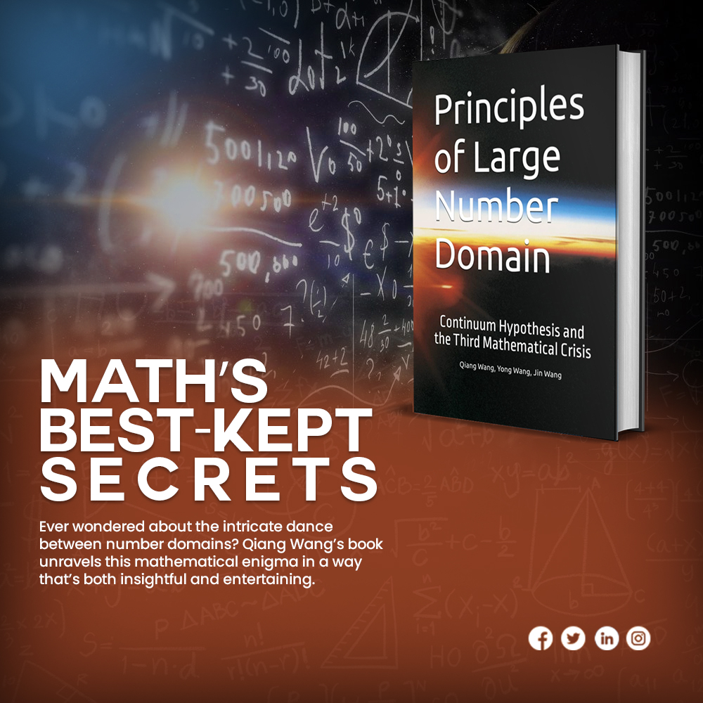 CharlieWangoffi's tweet photo. Math’s Best-Kept Secrets

Get Your Copy Today:  https://t.co/d8QWY3f17j

#MathMarvels #QiangWang #ExploreInfinity #MathMagic #NumberNexus #InfinitePossibilities #MathRevolution #BeyondLimits #UnchartedTerritories #InfinityRevealed #QuantumLeap #MathematicalMarvels #ExploreMath https://t.co/UJJu8TUR4S