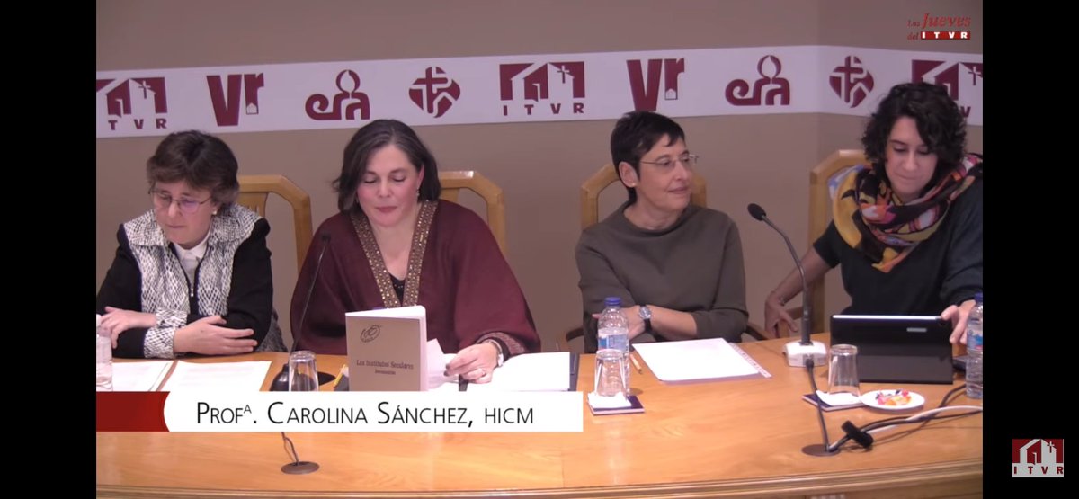 Gracias!!!!!
<a href="/ITVR_ERA/">ITVR</a> <a href="/ced_is/">CEDIS</a> 
a Carolina, Marta, Maria José, Maripi y A Bellella, por vuestras palabras y testimonio. 
#InstitutosSeculares 
youtube.com/live/ST5j7eCIb…