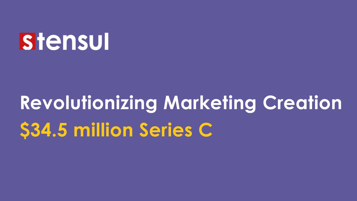 Every Company Will Have a Marketing Creation Platform
(we just raised a $34.5 million Series C to make that happen)

techcrunch.com/2023/11/30/ste…

stensul.com/every-company-…

tip <a href="/Techmeme/">Techmeme</a>