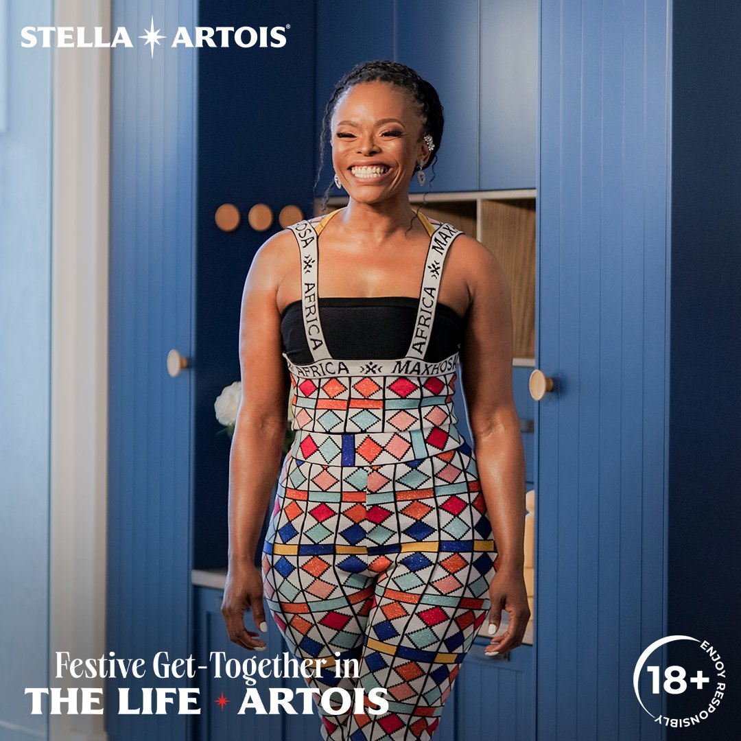 StellaArtoisZA's tweet image. Let's #MakeTime for episode 2 #FestiveGetTogether with @NomzamoMbatha &amp;amp; Wendy MakaNandi Mbatha. Repost if you're tuned in!