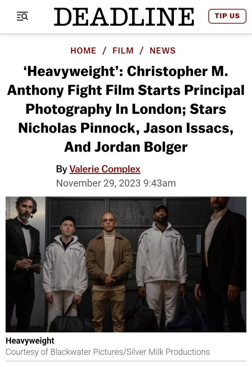 <a href="/caramaka/">Jordan Bolger</a> to 🌟 in Heavyweight 🥊🏆

deadline.com/2023/11/heavyw…

#Heavyweight