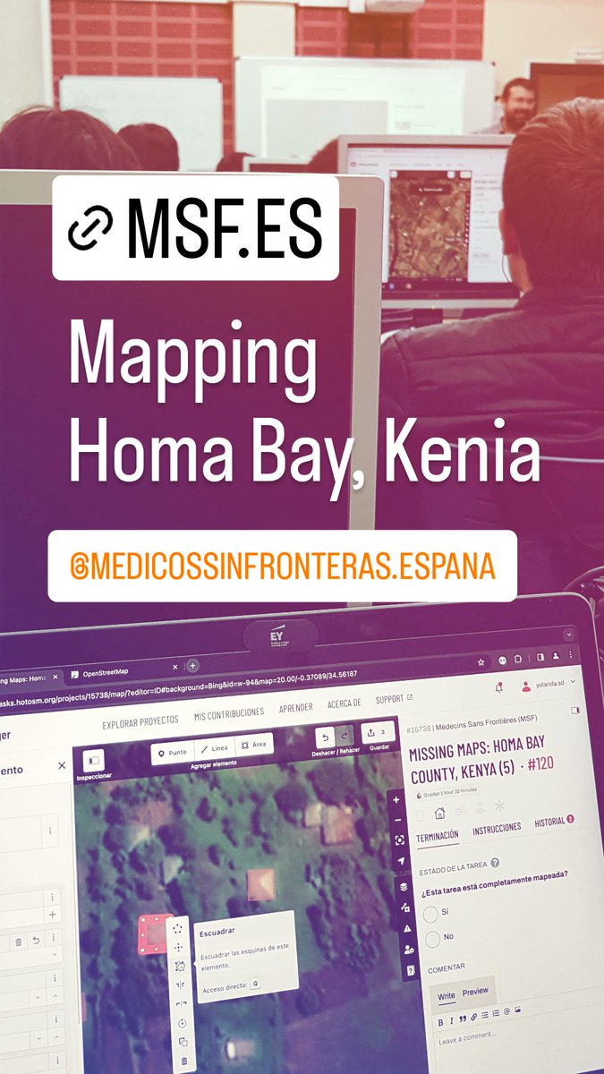 j7debord's tweet photo. #MapatónValencia organizado por @MSF_Espana Fantástico evento e imprescindible labor!! Orgullosa de ser socia 😊
Mapeando Homa Bay, Kenia.
#Universidaddevalencia https://t.co/rNURzL6j4C