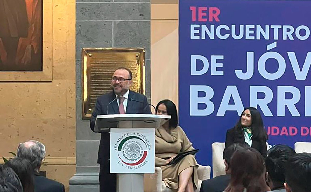 El Magistrado Presidente Guillermo Valls Esponda acudió como ponente invitado a la inauguración del 1er @encuentronjb, donde disertó sobre la impartición de justicia en la era #digital.