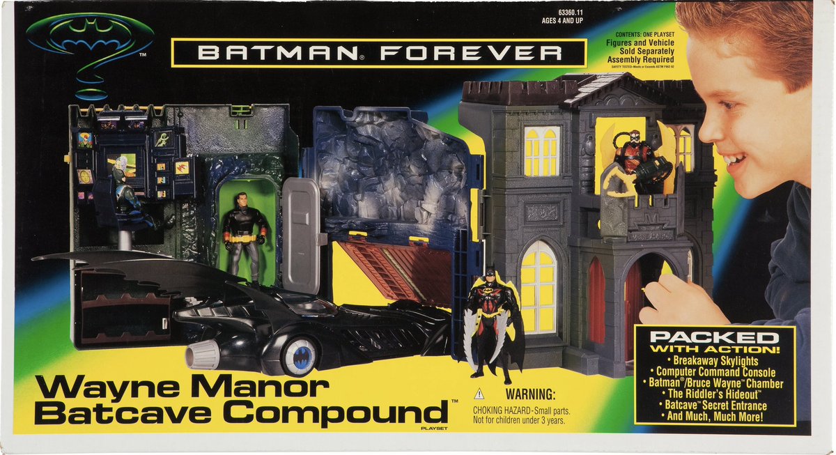 HolyBatCast's tweet photo. They thought we wouldn’t notice. But we did 😄🦇 
#Batman #batmantheanimatedseries #BTAS #BatmanForever #BatmanandRobin https://t.co/CzKxC8Veoz