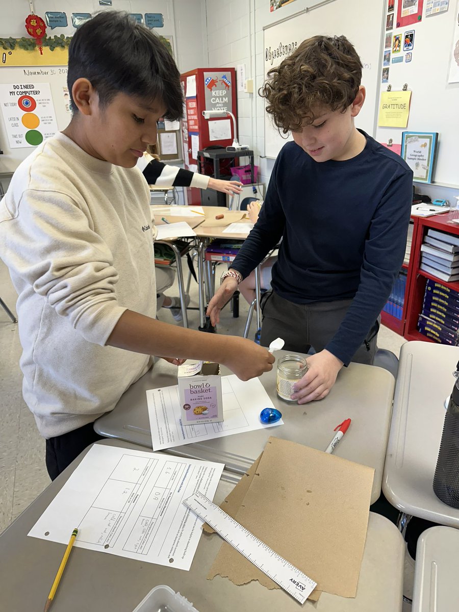 Today, we utilized the desiccant properties of baking soda to “preserve &amp; mummify” hot dogs, similar to the mummies in ancient Egypt! In a few weeks, we will open our “sarcophagus’s” to see if it worked 🤞🏼