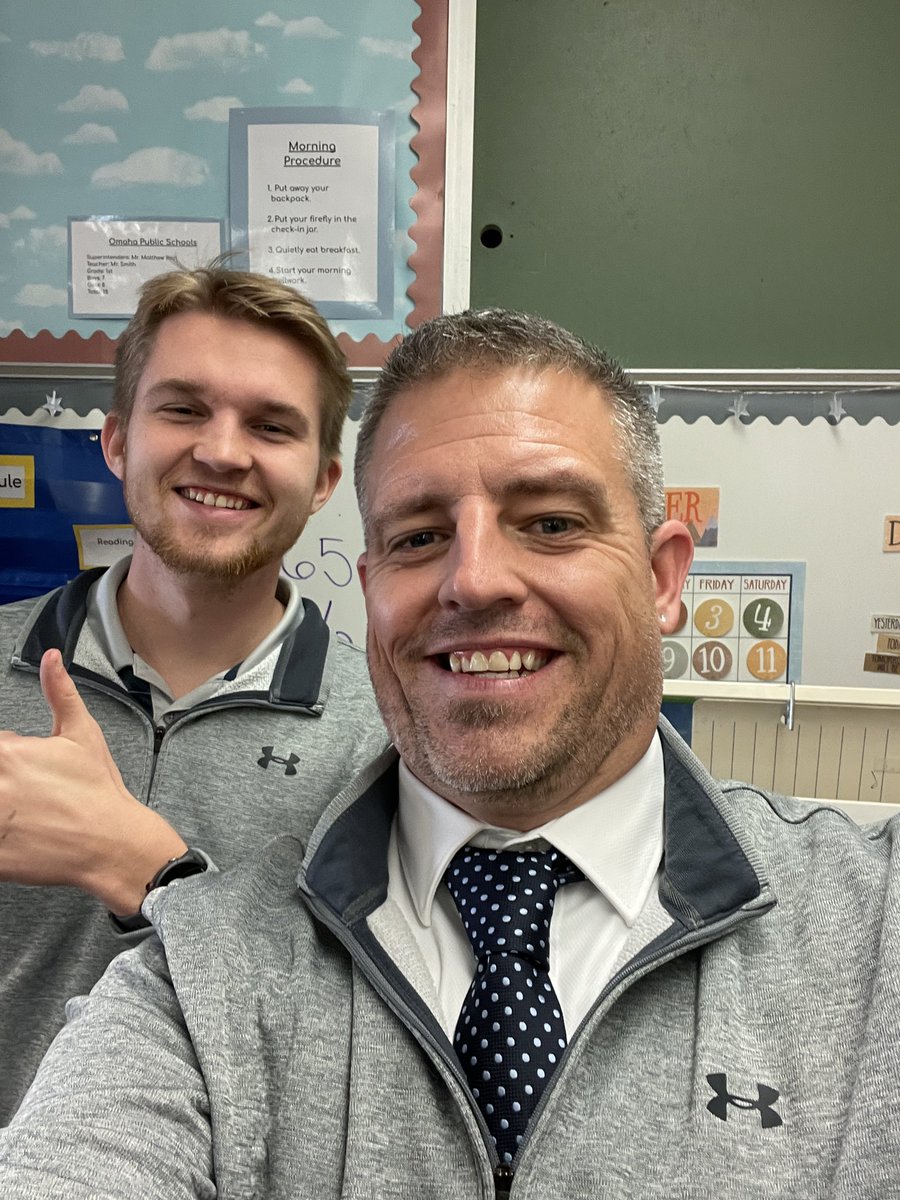 Thinking Mr. Smith is looking sharp today!