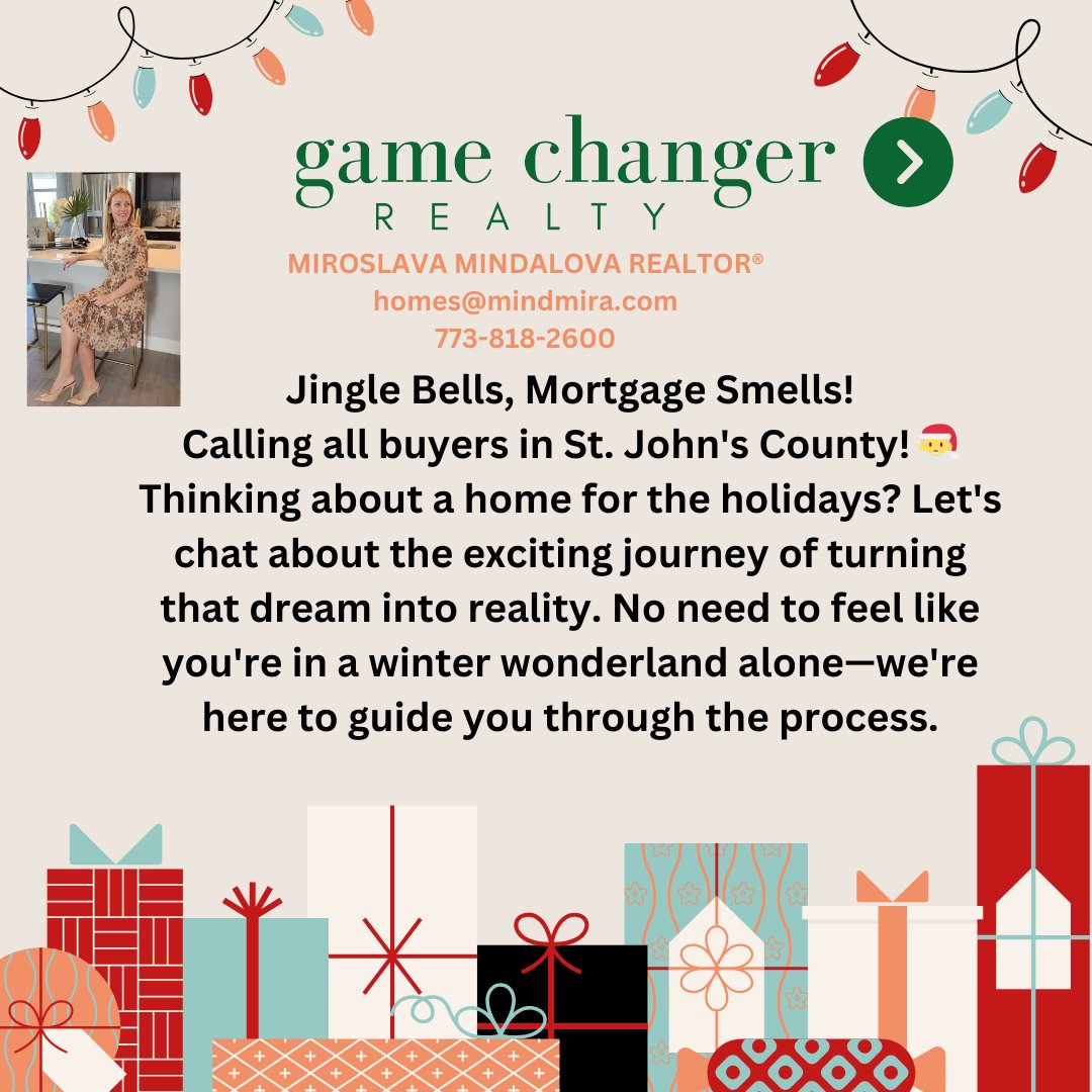 MMindalova's tweet photo. #Christmas2023 #gamechangerrealty #buynewhouse #StJohnsCountyHomes #StJohnsFLrealtor https://t.co/GjNW9BAww0