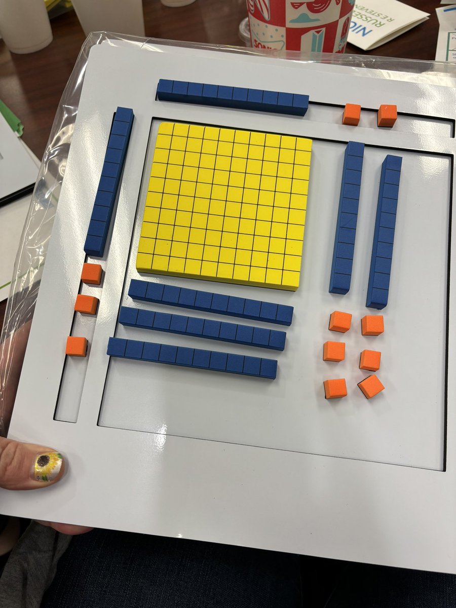 rvk_behm's tweet photo. Love this manipulative to model multiplication then link to area model—never seen this before  @GRRECKY @DenningSavannah https://t.co/lYHnYcLEZw