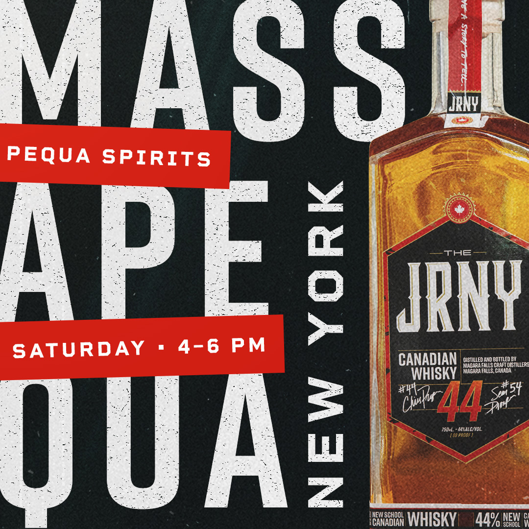 TheJRNYWhisky's tweet photo. We don’t always visit Massapequa, NY, but when we do, we’re bringing enough of The JRNY for everyone. Join Chris and Sean this Saturday (Dec. 2) at Pequa Spirits for a whisky tasting and bottle signing event you won’t want to miss. https://t.co/CuJ72PdofM