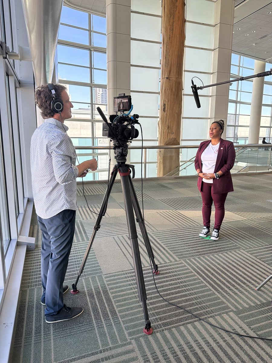 CSBA_Now's tweet photo. Want to share your why? Visit our video crew at the Moscone West Center to film a segment for CSBA’s What’s Your Why? series, which gives trustees the opportunity to explain why they are passionate about being a school board or COE board member! #aec2023 https://t.co/fMFSywaf7B