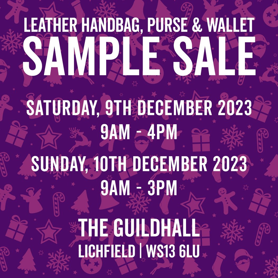 Yoshi Goods (@yoshibags) on Twitter photo We have a sample sale coming up on the 9th and 10th December. Always a lovely weekend with it being the same time as <a href="/LichFoodFest/">Lichfield Food Fest</a> Christmas Food Festival #yoshigoods #lichfield #whatson <a href="/WhatsOnStaffs/">Staffordshire What's On</a> We have a sample sale coming up on the 9th and 10th December. Always a lovely weekend with it being the same time as <a href="/LichFoodFest/">Lichfield Food Fest</a> Christmas Food Festival #yoshigoods #lichfield #whatson <a href="/WhatsOnStaffs/">Staffordshire What's On</a>
