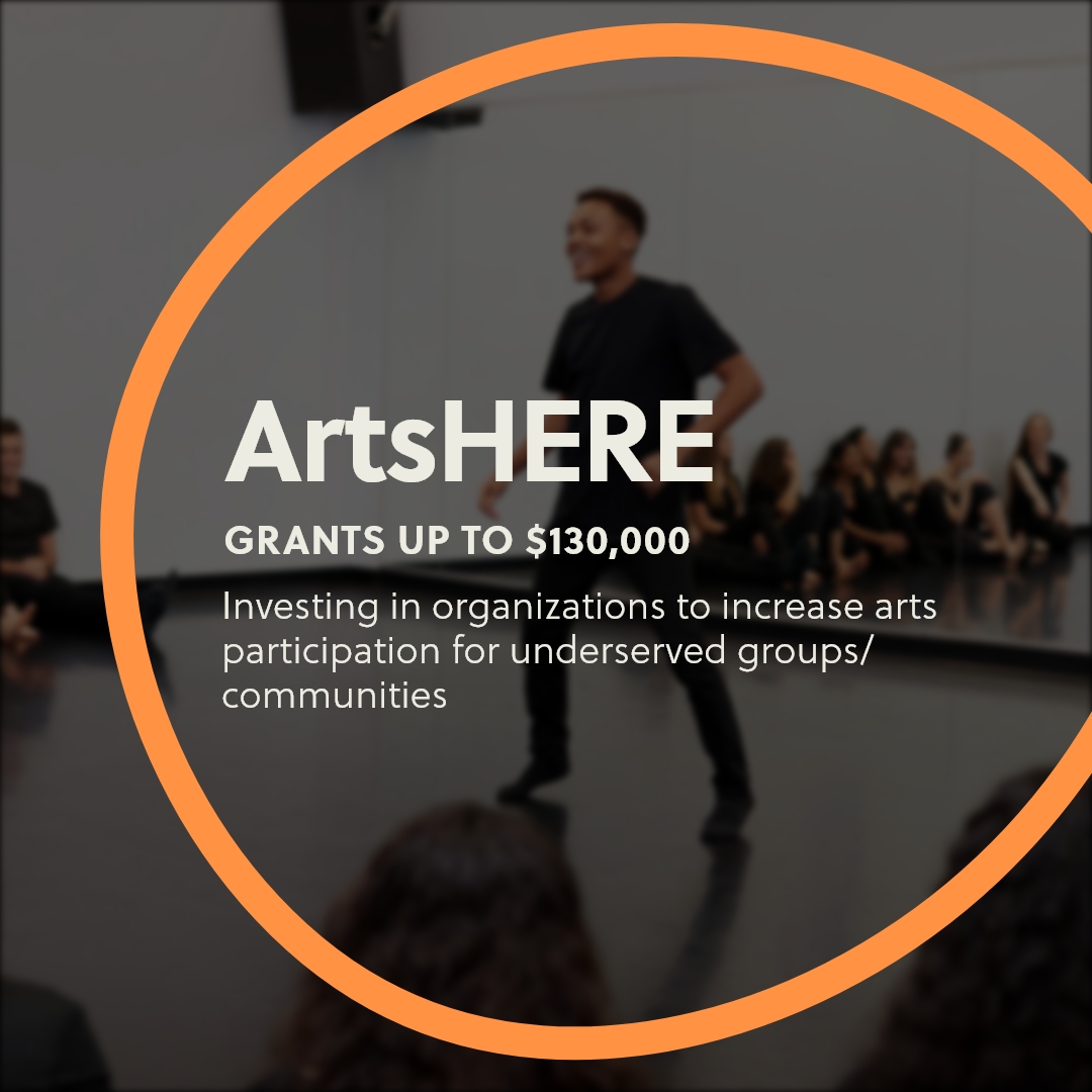 ArtsHERE is a new grant program supporting orgs committed to equity & increasing arts access for underserved communities from @NEAarts, @southarts and the other US Regional Arts Organizations. Statements of Interest are open through Jan. 19, 2024. Apply: artshere.org