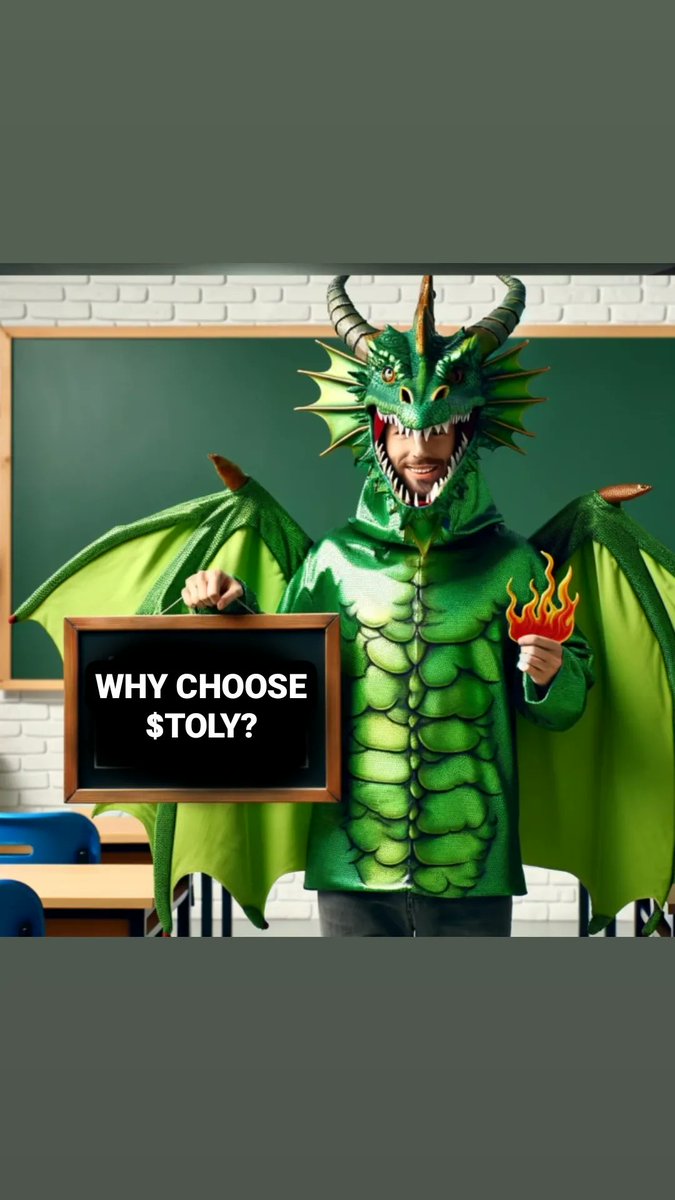AGV_001's tweet photo. @tolythedragon $TOLY will Dominate on $SOLANA chain soon
@toly $TOLY 
#solana #OnlyPossibleOnSolana https://t.co/GV8flxuNng