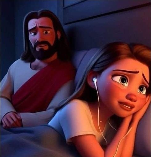 "Don't crucify me, please!"
"Spare me, not listening to you!"

Perhaps he could do it if only she was from Magdala 🤔