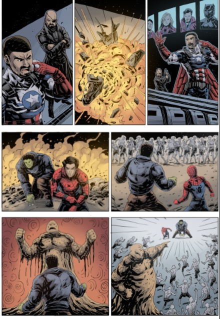 ✨ This comic page is finished! 🎨 I have put my whole heart and soul into this project. 📖 Await the grand revelation! 🚀 
#comics #AuthorsOfTwitter #authorscommunity #writerscommunity #writerslife #Novel
