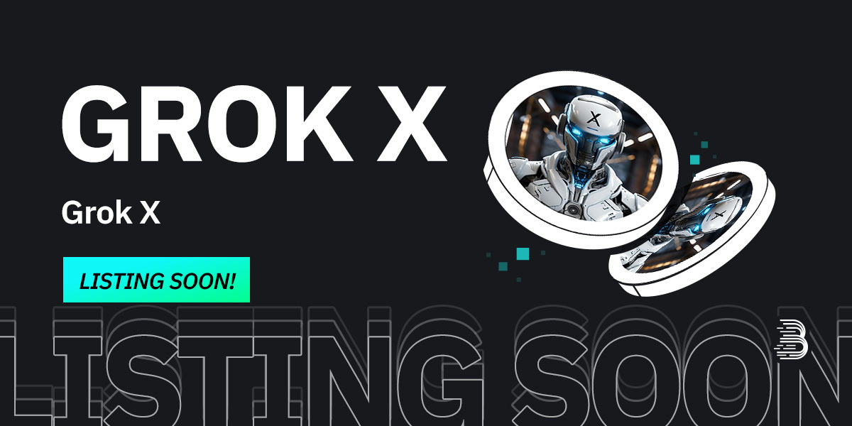 BitMartExchange's tweet photo. 🌟 Upcoming New Listing 🌟

🤩 #BitMart will list $GROKX @GrokXBsc soon!

Keep an eye on our socials for further announcements.

👇 Share in the comments what you like about this project! https://t.co/lTywmGWURI