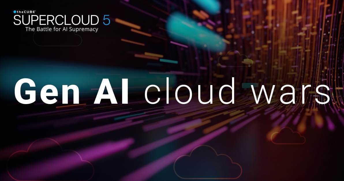theCUBE's tweet photo. Join #theCUBE for the final day of #Supercloud 5!

Starting at 10am PT ➡️ https://t.co/90KpViaw3L

#Supercloud5 #theCUBE #GenAI #CloudWars #AutomationTech #CloudAnalytics #MulticloudComputing https://t.co/Cr8aH8PMUn