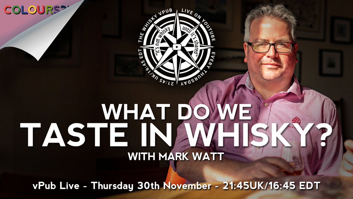 aqvavitae_sco's tweet photo. Tonight’s vPub welcomes Mark Watt for all things whisky, but with a specific look at what we taste in whisky and why we should speak it - even if it’s… colours.
Would be great to welcome you there!
#vpub #barfly
https://t.co/bWcbNSW33b https://t.co/56A5BWHFEg