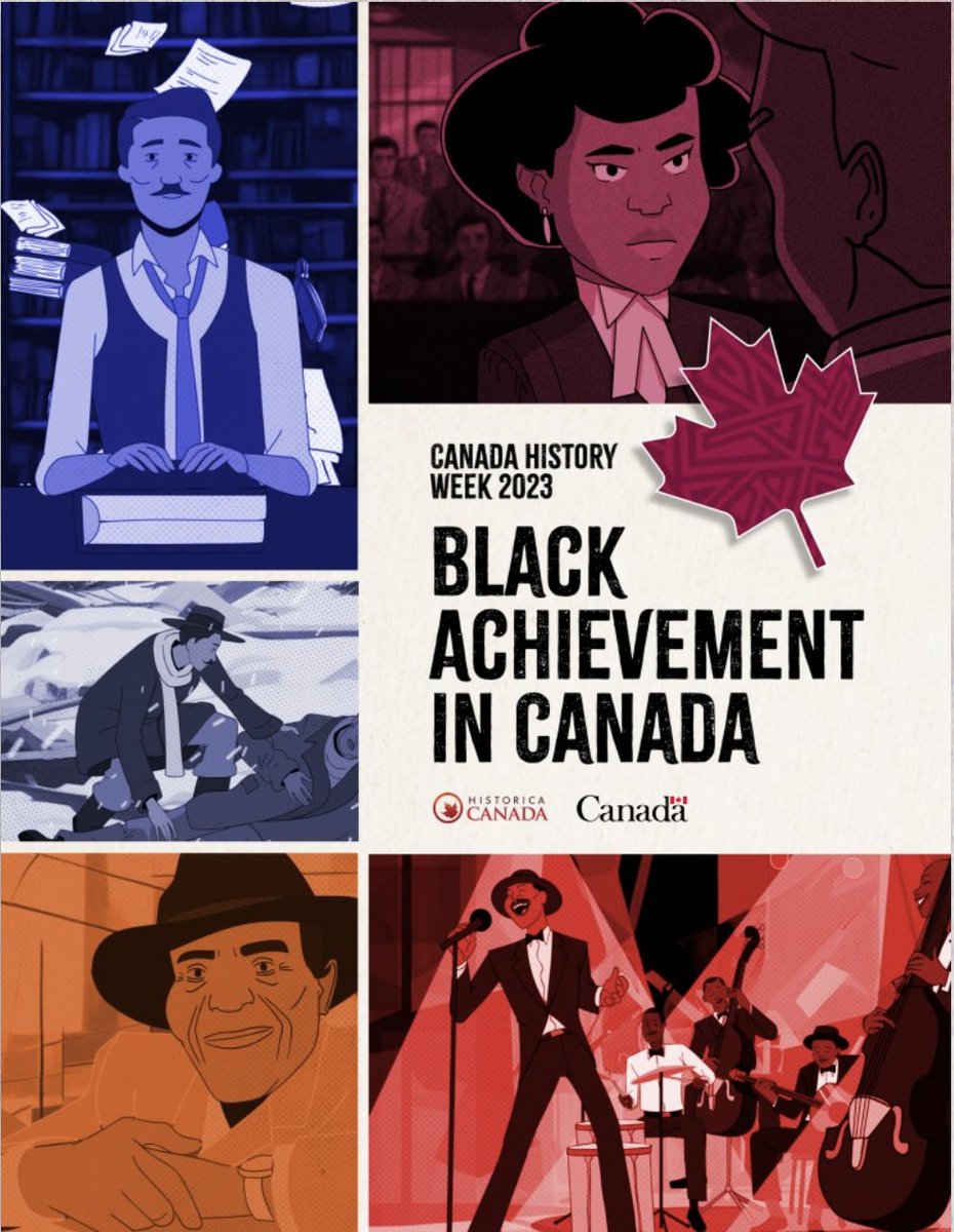 aaronhancox's tweet photo. @sandboxinc is thrilled to have produced the videos for this year’s Canada #HistoryWeek2023. With a focus on Black Achievement, we collaborated with  @HistoricaCanada and a talented team including @AkilahNewtonANP, illustrators @jay_oh + @andrebarnwell77. https://t.co/VhA15gHz7o https://t.co/nuQjbKGGlm