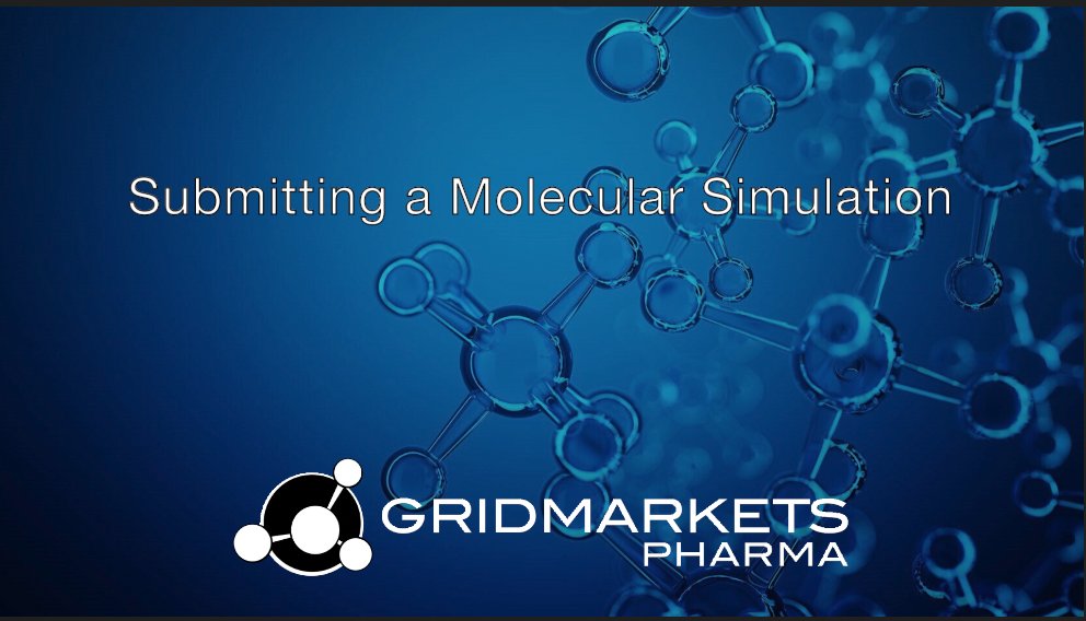 PharmaSimScreen's tweet photo. Setting up and submitting molecular sims to #GridMarketsPharma takes minutes and can save hours or even weeks of molecular simulation time. Check out our demo video to learn more. https://t.co/90mn6y1Gcg https://t.co/HE3NsRqaT2