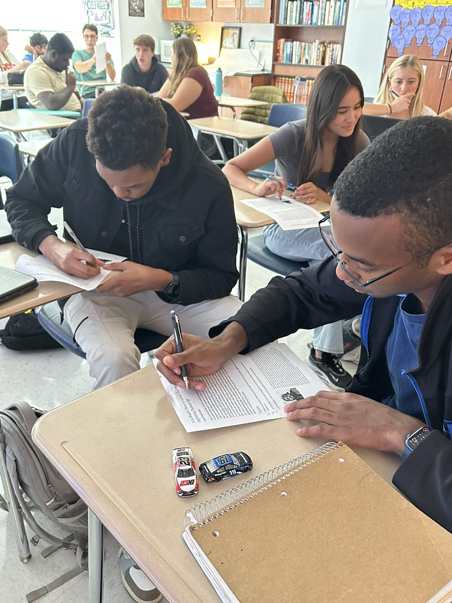 MelAlterSmith's tweet photo. One of my favorite lessons this year! Get your students up &amp; moving with this poem by @NifMuhammad to explore poetic structure &amp; pacing. #NCTE23 #TeachLivingPoets 🏃‍♂️🏎️🏁🤓
https://t.co/fjczVmnIvP https://t.co/L775oo8cpA