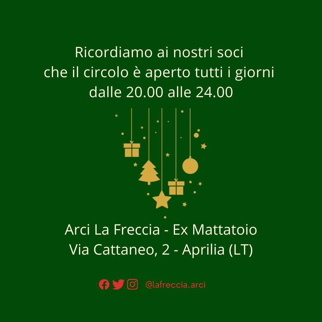 🗓  Ecco il nostro calendario degli eventi del mese di dicembre 

🎅  #ExMattatoio #dicembre #music