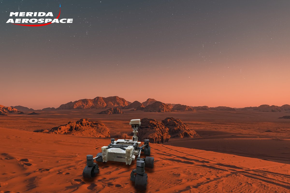 AerospaceMerida's tweet photo. Merida Aerospace designs and builds planetary rovers, for a myriad of applications. #aerospace #mars #space 
#rovers https://t.co/fCs2ps6X2d