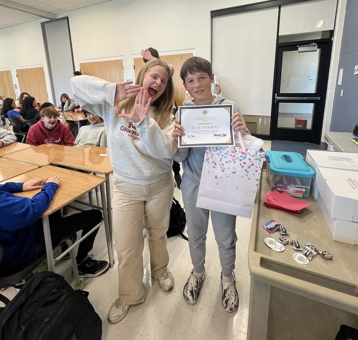 Congrats to Jack Herbert our Member of the Month!! Thanks for being so active in our chapter. 🔷🔷