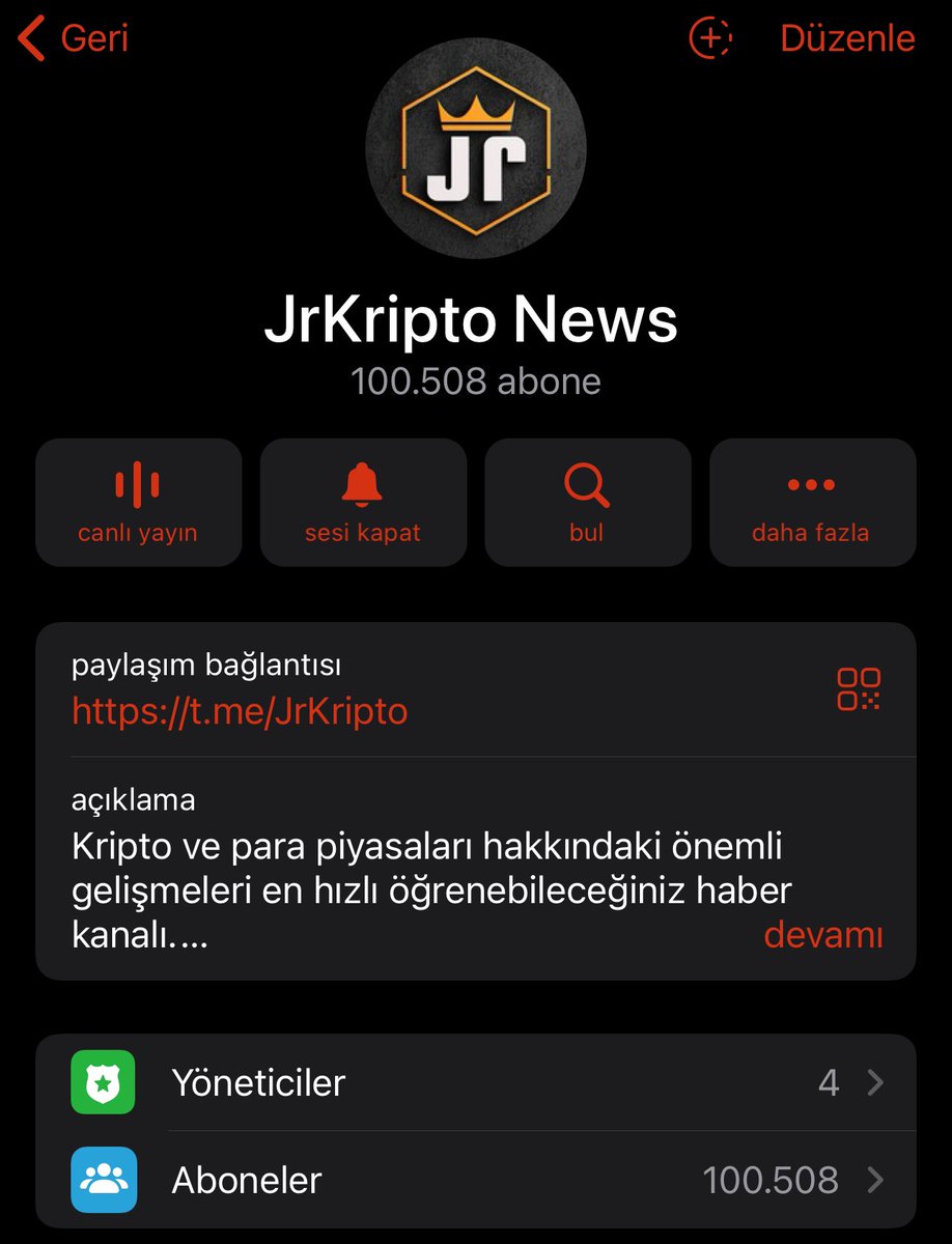 Türkiye’nin en yüksek takipçili kripto ve ekonomi haber kanalı 100.000 gerçek kişiye ulaştı!

Bu kanala dahil olmayanlar boğa piyasasında maalesefki hiç bir fırsatı yakalayamayacak!

Bu kanalda olanlar ise finansal özgürlüğüne ulaşacak!