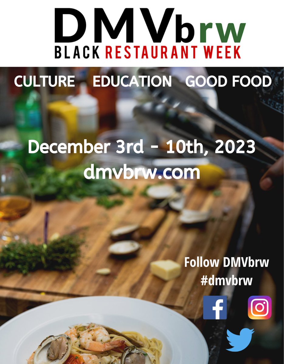 DMV Black Restaurant Week tweet media