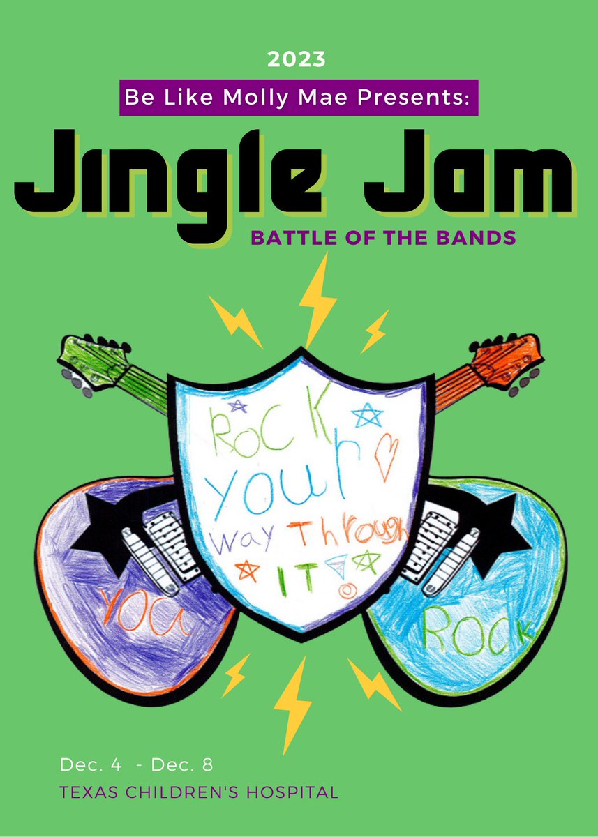 Next week is going to ROCK! Camp is going on all week in the Zone! 

Call Child Life for more information 📞