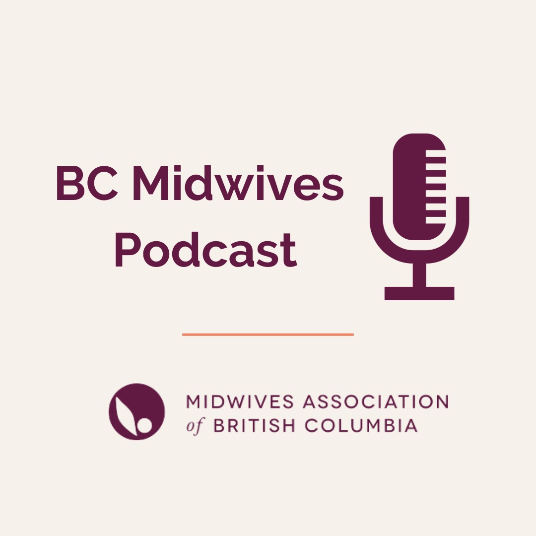 Did you know that we have a podcast? On the BC Midwives podcast, we chat with subject experts on all things related to midwifery in British Columbia. Listen or subscribe to our podcast on Spotify, Google Podcasts, and Apple Podcasts! shows.acast.com/6483a2d0a029e9…