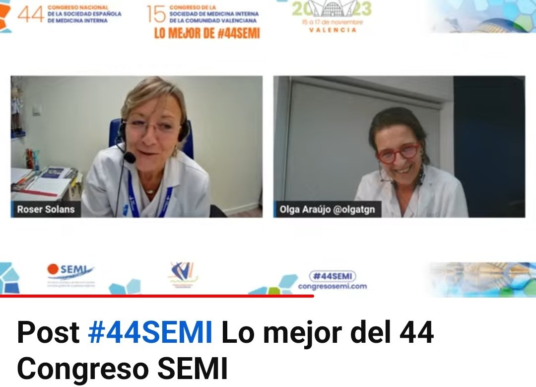 Sociedad_SEMI's tweet photo. 🚩Vuelve a ver el #PostSEMI de #44SEMI con los highlights del 44° Congreso Nacional de @Sociedad_SEMI-15° Congreso @SMI_CV en el
📺Canal de YouTube de SEMI:
https://t.co/uqekzr7Yxw
#PostSEMI #SEMITuit https://t.co/UJIPNBClXk