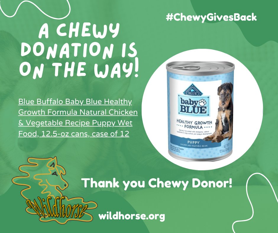 Yay! Thank you for shopping our Chewy Wish List for 💖Sir Gray Dog! 💖
chewygivesback.prf.hn/click/camref:1… #ChewyGivesBack #wildhorseranchrescue