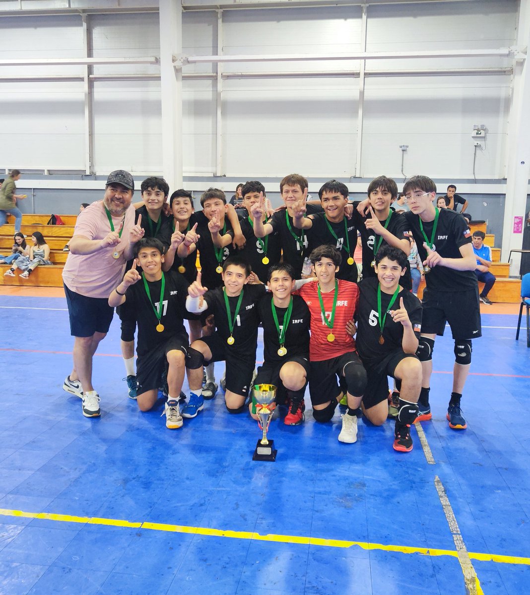 asvorachile's tweet photo. Nuestra selección juvenil U15 Varones participara del Nacional Federado en la cuidad de Linares este 1-2-3 de Diciembre.
Seleccionados de los clubes de  la región bajo el mando del Técnico Felipe Bertoni a las 17 hrs salen a la cancha este viernes.
El mayor de los éxitos!!! https://t.co/4oCSw7yB0s